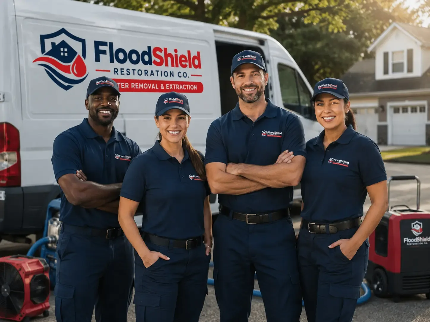 Flood Damage Restoration company in Elba, NE